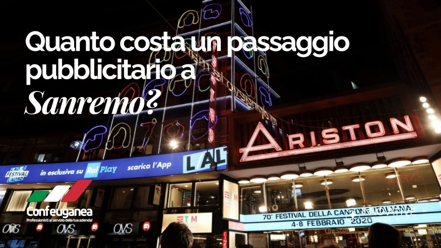 Quanto costa un passaggio pubblicitario a Sanremo 2025 Guida per aziende e imprenditori