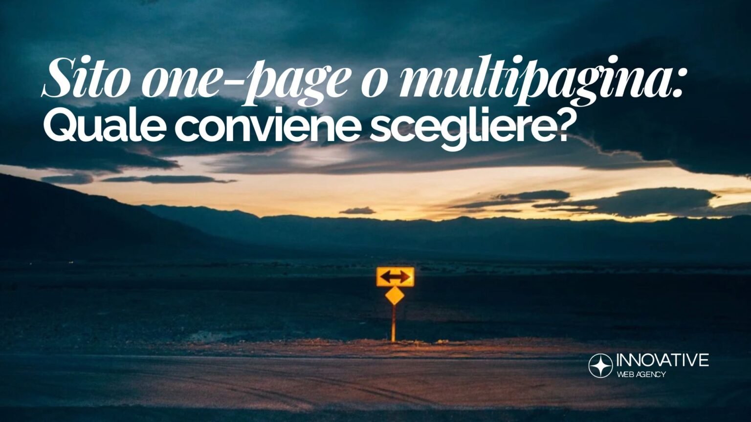 Sito one-page o multipagina come scegliere per posizionarsi e convertire